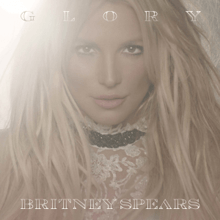 The album's cover features a close-up image of Spears with a bright light in the background. The album title is written on top of the image, while Britney Spears' name is written below her image.