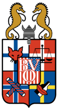 The coat of arms for the Brittingham Viking Organization.