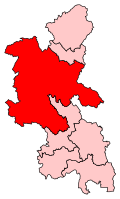 A large constituency, stretching from the centre to the north of the county.
