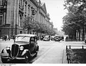 Photo of exterior of Prussian State Library in 1938