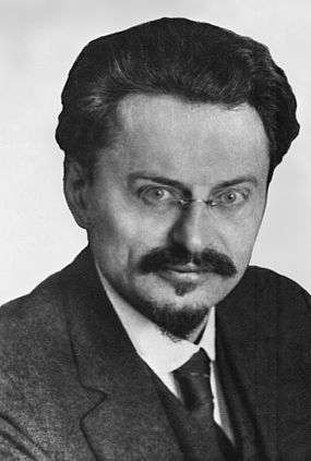 Photograph of Trotsky in 1929