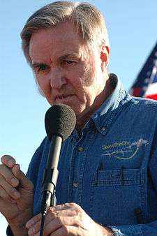 Burt Rutan in October 2004