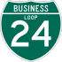Interstate 24 Business marker