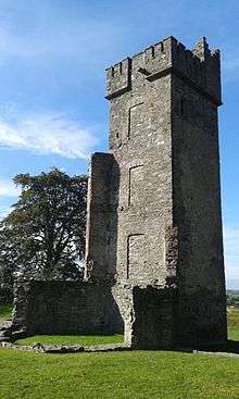 Byrne's Folly on Castletown Motte profile 2