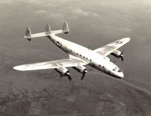 A C-69 Constellation in flight