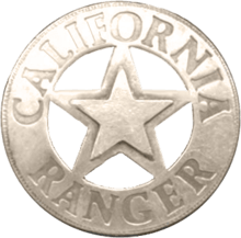 California Ranger badge.