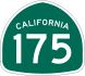 State Route 175 marker