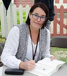 Camilla Gibb at the Eden Mills Writers' Festival in 2015