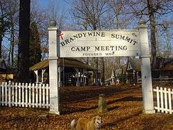 Brandywine Summit Camp Meeting