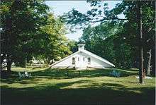 The Gladys LaLiberté Memorial Temple, Camp Etna, Etna Maine.