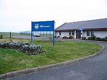 Campbeltown Airport Terminal during 2006.
