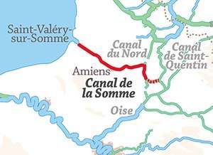 Canal de la Somme location