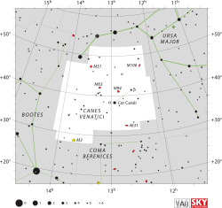 Diagram showing star positions and boundaries of the Auriga constellation and its surroundings