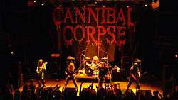 Cannibal Corpse performing at 9:30 Club in Washington, DC, 2007