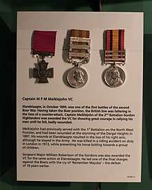 Meiklejohn's Medal Group
