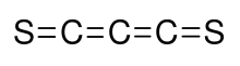 Full structural formula of carbon subsulfide