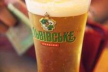 Lvivske beer.