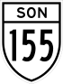Sonora State Highway 155 shield