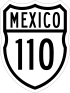 Federal Highway 110 shield