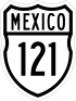 Federal Highway 121 shield