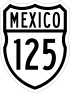 Federal Highway 125 shield