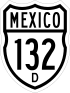 Federal Highway 132D shield