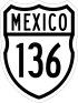 Federal Highway 136 shield