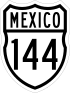 Federal Highway 144 shield