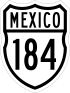 Federal Highway 184 shield