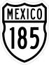 Federal Highway 185 shield