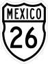 Federal Highway 26 shield