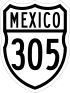 Federal Highway 305 shield