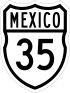 Federal Highway 35 shield
