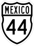 Federal Highway 44 shield