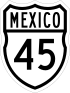 Federal Highway 45 shield