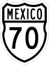 Federal Highway 70 shield