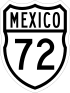 Federal Highway 72 shield