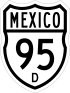 Federal Highway 95D shield