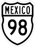 Federal Highway 98 shield