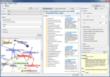 Carrot2 Document Clustering Workbench screen shot.