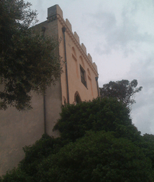 Side of a castle