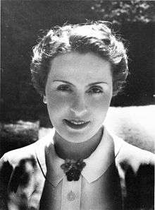 Celine Axelos in 1938 (age 36).