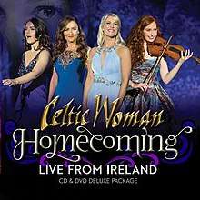 "Celtic Woman: Homecoming - Live from Ireland" album cover