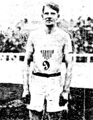 Charles J. Bacon Jr. at the 1908 Olympic Games.