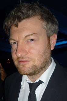 A photograph of Charlie Brooker