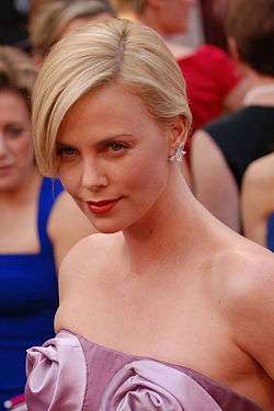 Theron at the Academy Awards in 2010