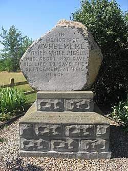 Wahbememe Burial Site and Monument