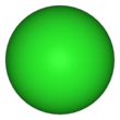 A green sphere