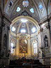 Interior of Sant'Antonio Abate, Parma
