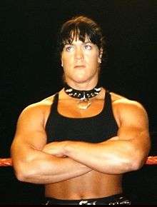 Chyna standing in ring